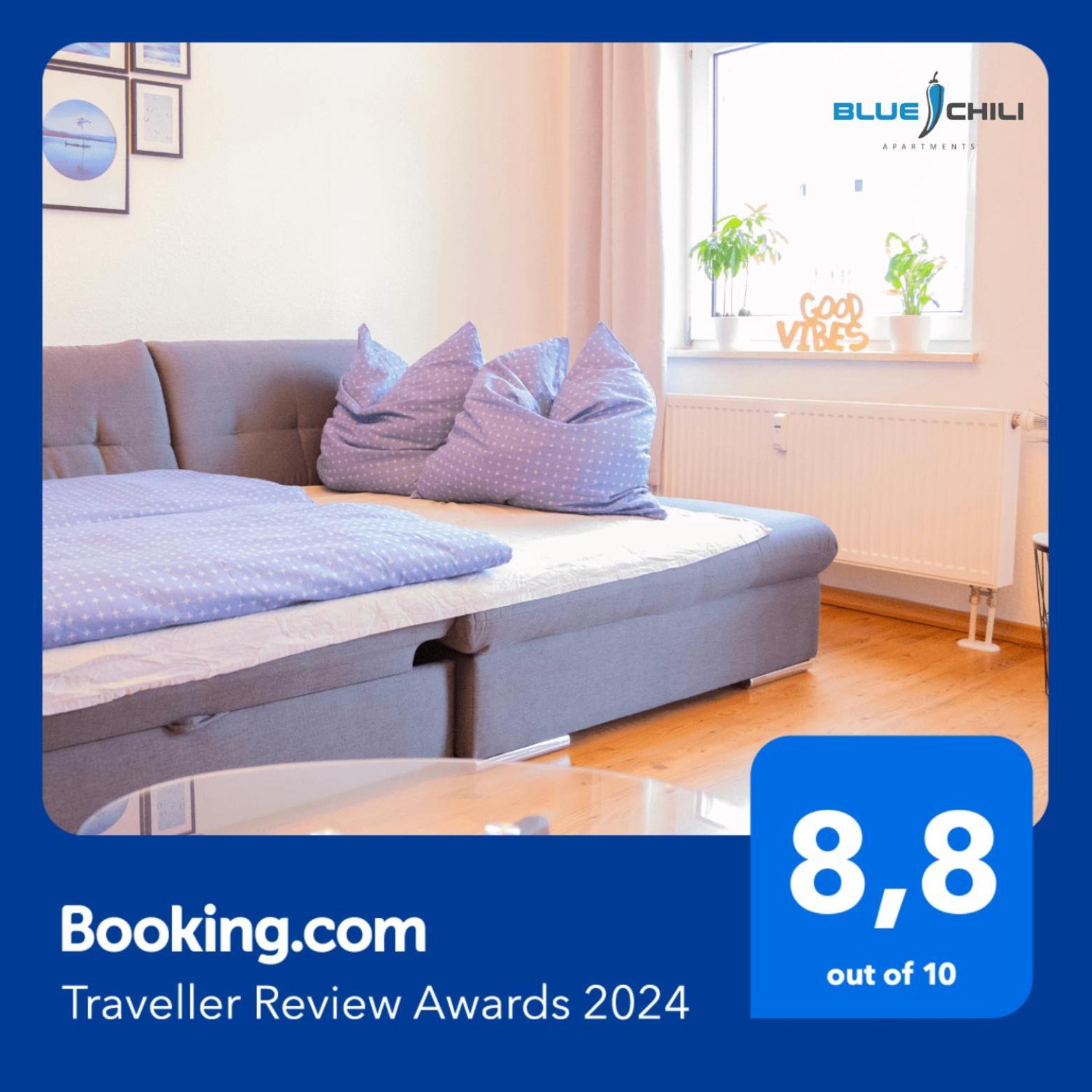 Blue Chili 01 - Lage Am Hbhf Boxspringbett Bis 4 Pers Apartment *